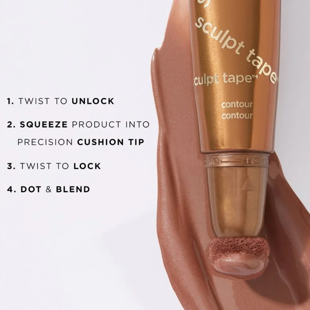 NEW✅ TARTE Sculpt Tape Contour Soft Bronze - Picture 4 of 6